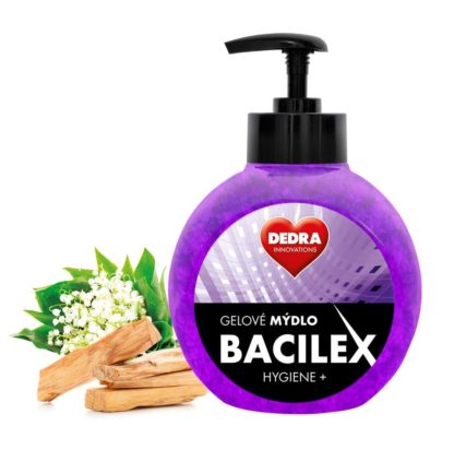 BB017521 Żelowe mydło z dodatkiem przeciwdrobnoustrojowym, 500 ml, BACILEX® HYGIENE+