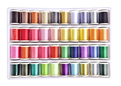 DA26361 40 szt. zestaw kolorowych nici do ręcznego i maszynowego szycia oraz haftowania