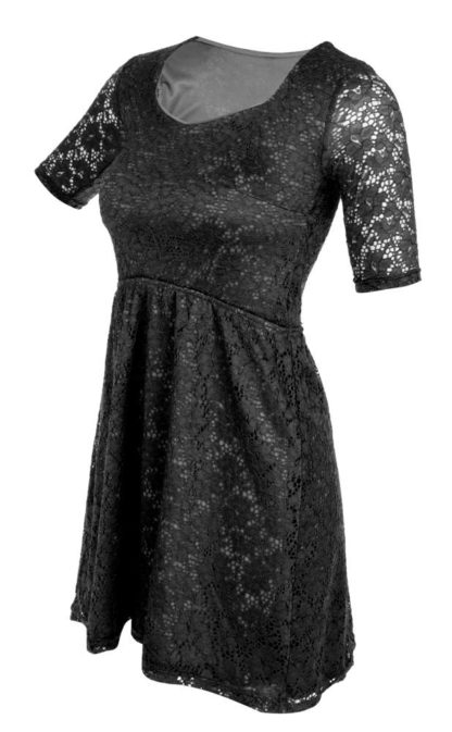 FC11382 LACY koronkowa sukienka, z podszewką