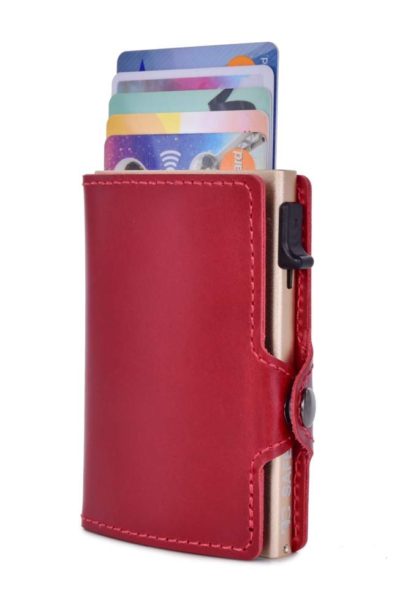 FC25305 FC SAFE skórzany portfel do ochrony kart płatniczych
