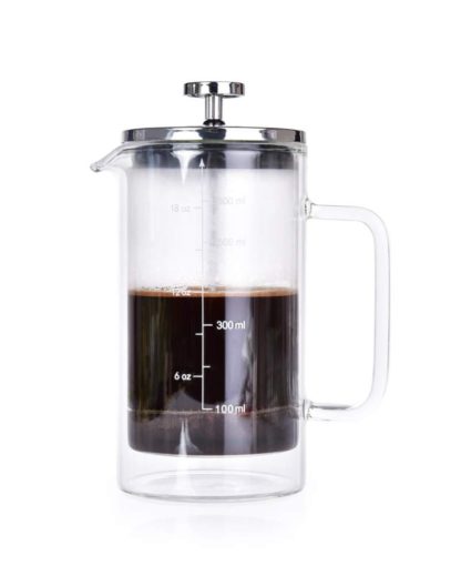 FC31021 600 ml dwuścienny dzbanek na kawę i herbatę TERMO FRENCH PRESS