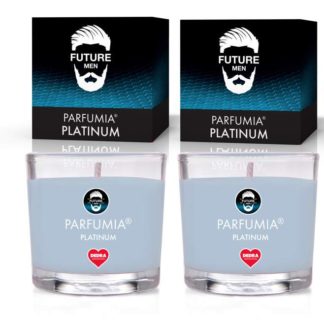 FC33410W WOTYWNY ZESTAW 3 szt. sojowych eko-świeczek zapachowych PARFUMIA®, PLATINUM