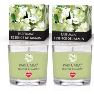 FC33414W WOTYWNY ZESTAW 3 szt. sojowych eko-świeczek zapachowych PARFUMIA®, ESSENCE DE JASMIN
