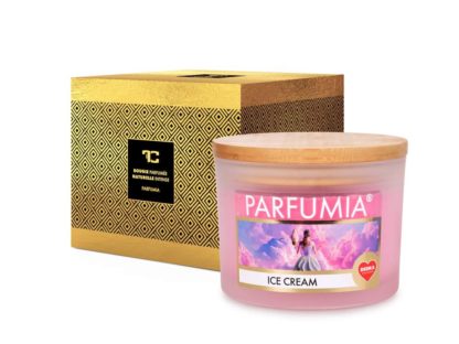 FC33437X 400 ml sojowa eko-świeca zapachowa, 2 knoty, ICE CREAM, PARFUMIA®