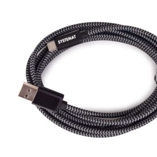 EL35392 Kabel do szybkiego ładowania USB-C/USB-A 2.0 AluCore