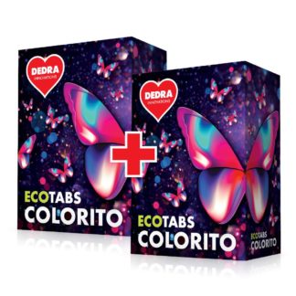 TE07121D Zestaw 1+1 EKO tabletki do prania kolorowego ECOTABS COLORITO