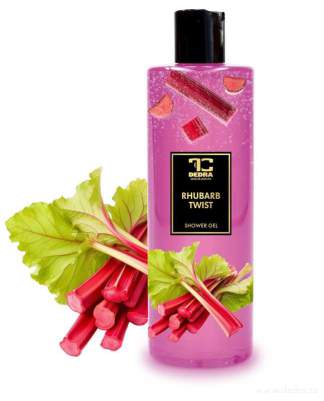 FC0464W Naturalny łagodny żel pod prysznic z gliceryną RHUBARB TWIST